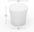 Silicone Rubber Stopper, (10-Pack, Size 5#) Tapered White Silicone Stoppers for Laboratory Sealing...
