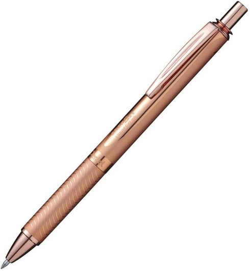 Pentel BL407PG-A EnerGel Sterling Liquid Gel Rollerball Pen Rose Gold Casing Stroke Width 0.35 mm Ball Diameter 0.7 mm Black Ink...
