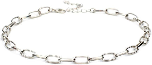 Cathercing Women Choker Necklace Chain Thin Link Necklace for Women Trendy Jewelry Necklaces Chains Punk...