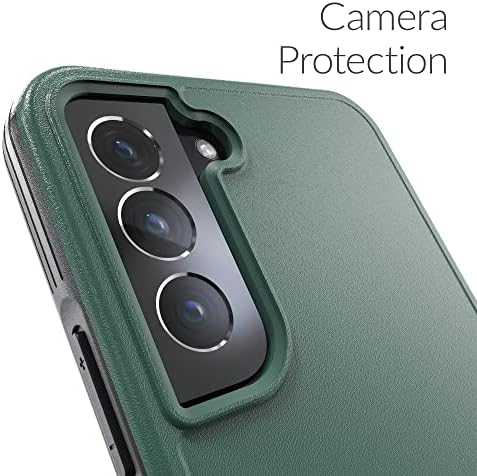 Crave Slim Guard for Galaxy S22+ Case, Shockproof Case for Samsung Galaxy S22+, S22 Plus (6.6 inch) - Forest Green...