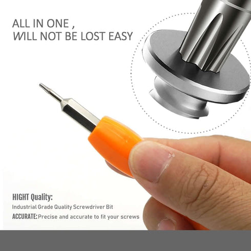Doorbell Screwdriver kit Replacement,16pcs Doorbell Screw +Double-ended Screwdriver Bit For Video Doorbell,Fit for All Doorbells include Video Doo...