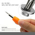 Doorbell Screwdriver kit Replacement,16pcs Doorbell Screw +Double-ended Screwdriver Bit For Video Doorbell,Fit for All Doorbells include Video Doo...