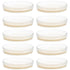 10Pcs Nutrient Agar Petri Dishes Science Project Kit, Pre-Poured Agar Plates, Agar Plates Prepoured Supplies for Students...