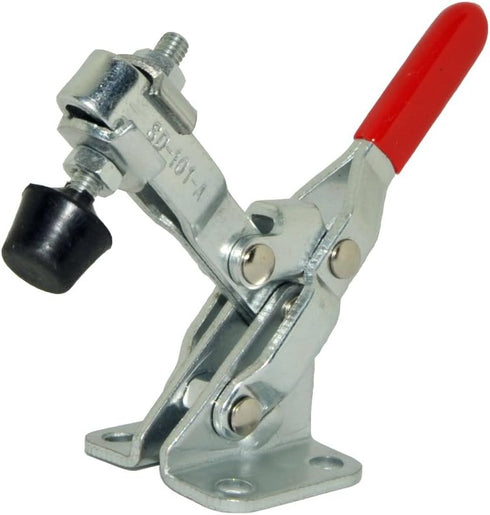 4 Pcs Vertical Hand Tool 101-A Quick-Release Toggle Clamp 110 lbs Holding Capacity Antislip...