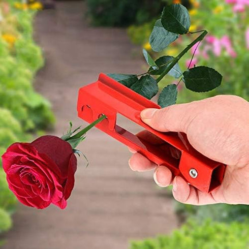2Pack Metal Thorn Remover Rose Leaf Stem Stripper Floristry Garden Stripping Tool Hand Tools for Roses & Garden...