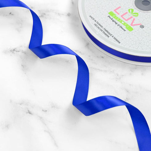 Creative Ideas PSF0508-350 Solid Satin Ribbon, Royal Blue, 5/8" x 100 yd...