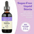 NuNaturals Liquid Vanilla Stevia, Sugar-Free Sweetener, Plant-Based Sugar Substitute, Zero Calorie, 2oz (2-Pack)...