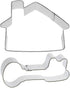 House & Antique Key Realtor Cookie Cutter 2 Piece Set from The Cookie Cutter Shop – Tin Plated Steel - Made in the USA...