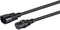 Monoprice Heavy Duty Power Cable - 2 Feet - Black | IEC 60320 C14 to IEC 60320 C15, 14AWG, 15A, SJT, 100-250V...