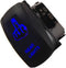 ESUPPORT Car 12V 20A Light Button Rocker Toggle Switch Blue LED Rear Light ON OFF 5Pin...