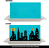 Scenic Theme Stick On/Lay On Cake Border Decoration Toppers (Super Hero Lighted City Backdrop)...
