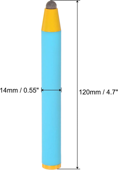 MECCANIXITY Stylus Pens for Touch Screens Crayon Stylus Pen Silicone Universal Capacitive Stylus for All Touch Screen Devices, Blue...