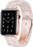 Light Apple Watch Band-Fashion Resin Apple Watch Series 10 Series 9 Series 8 band, iWacth Bands, Apple Watch Bands for Women, Compatible with Appl...
