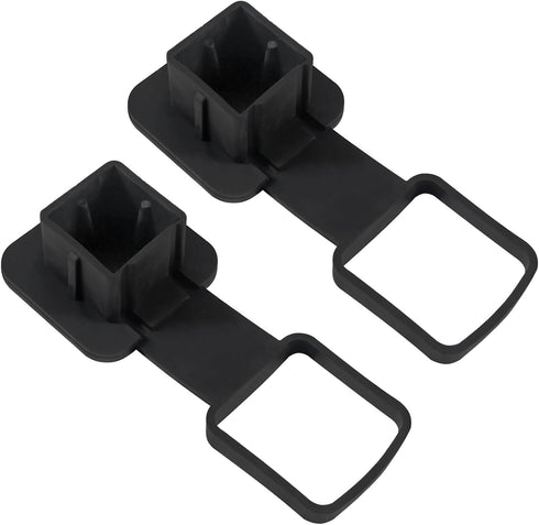 Trailer Hitch Tube Cover 2'' Rubber Hitch Tube Cover Plug Cap Insert 2 inch Receivers Class 3 4 5 for Dodge Ram Porsche Benz Toyota Ford Jeep Chev...