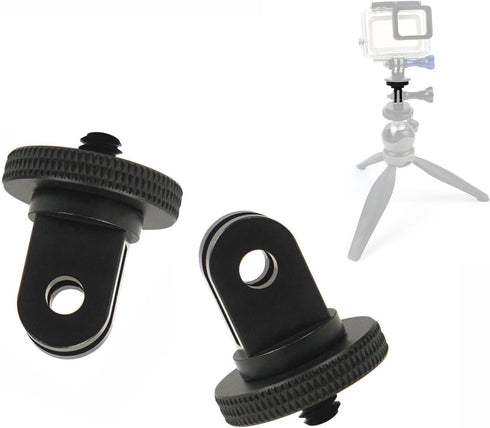 BGNing Tripod Mount for GoPro Tripod Adapter 1/4-20 Camera Mount Adapter Mount Tripod Compatible with GoPro Hero Sony Xiaomi yi Sjcam Action Camer...
