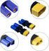 EC5 to XT60 Adapter,XT60 to EC5 Connector without Wires RC LiPo Battery Connectors (EC5 to XT60 Male & Female Adapter)...