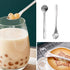 Stainless Steel Cat Paw Stirring Spoon Small Hollow Out Coffee Spoons for Dessert Coffee Teaspoon Appetizer Tableware Spoon Kitchen Restaurant...