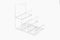 Acrylic Wallet Display Stand Holder Acrylic Jewelry Display Riser Shelf Showcase Fixtures (3-tier)...