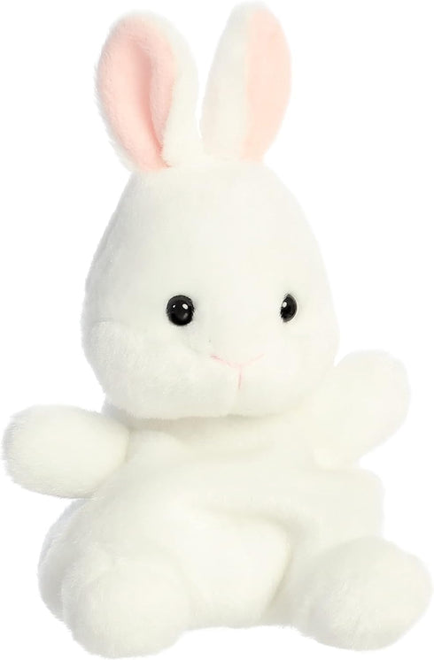 Aurora® Adorable Palm Pals™ Cottontail Bunny Stuffed Animal - Pocket-Sized Play - Collectable Fun - White 5 Inches...