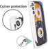 Case for Galaxy S21 5G Shockproof Scratchproof with TPU Soft Bumper Retro Music Cassette Tape Case Compatible with Samsung Galaxy S21 5G...