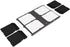 4 Slots SD Card Holder Case, SD Card Case Organizer Slim Ultra-Thin, Credit Card Size Lightweight Portable SD SDHC SDXC Memory Card Carrying Case...