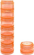 HaiSea Weekly Travel Pill Planner-Monthly Pill Organizer, Daily Month Pill Box-Separate AM/PM Compartments Colors Vary...