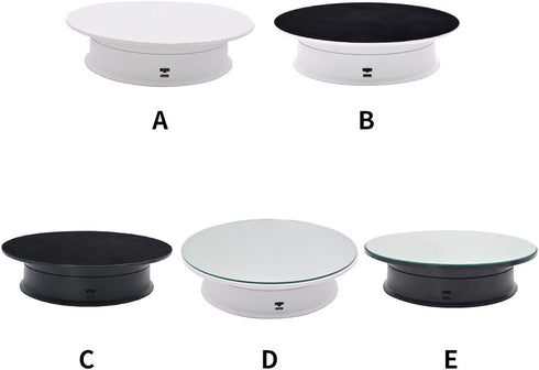 Motorized Rotating Display Stand 360 Degree Automatic Revolving Platform Electric Rotating Turntable Display Stand Rotating Display Turntable for ...