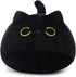 Black Cat Plush, 9.8" Cat Stuffed Animal, Soft Cute Cat Plushie, 3D Cat Shape Design Pillow for Boys Girls, Sofa Bedroom (Black Cat)...