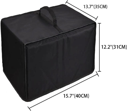 Air Fryer Dust Cover Case Waterproof Cover compatible for COSORI Air Fryer Turbo Blaze 6.0QT/Pro II 5.8QT/6.5QT Machine washable(15.7”D×13.7”W×12....