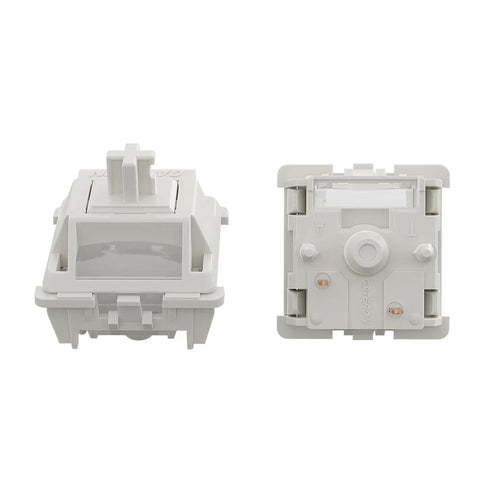 Gateron Smoothie Keyboard Switches,Creamy 5-Pin Switches,Factory Pre-lubed Switches,40gf White Switches Keyboards,Compatible with RGB LED,Suitable...