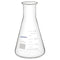 Glass Wide Mouth Erlenmeyer Flask, Borosilicate Glass Erlenmeyer Flask with Heavy Duty Rim, 250 ml Capacity (Pack of 1)...