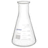 Glass Wide Mouth Erlenmeyer Flask, Borosilicate Glass Erlenmeyer Flask with Heavy Duty Rim, 250 ml Capacity (Pack of 1)...