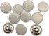 HongRun10PC Leather Covered Buttons with Shank Sew On for Leather Clother Dress Coat Jeans Sofa Decoration Carfts, 1 Inch, White...