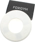 FDXGYH 2 Pcs ID 2.0 Inch ABS Wall Split Flange Self-Adhesive tape Round Escutcheon Plate Cover for Water Pipe Faucet Decoration Accessories [White...