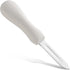Oyster Shucking Knife, 2.75" New Haven Style Oyster Shucker Clam Knife with Non-Slip Poly Handle, Seafood Opener Seafood Tools (White)...