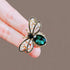 Animal Brooch Pins Set Women Vintage Crystal Enamel Pin Rhinestone Peacock Bee Fish Bird ladybird Cat Retro Insect Shape Pins Jewelry for Men Chri...