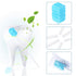 (50 Pack) Disposable Mouth Swabs Sponge - Unflavored & Sterile Oral Swabs Dental Swabsticks for Mouth Cleaning(Contains Tooth Powder)...