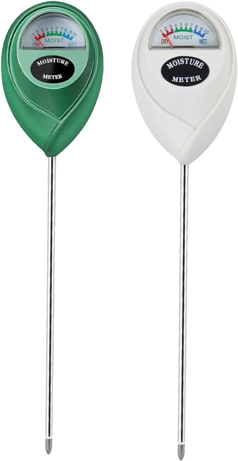 Soil Moisture Meter, 2 Pack Soil Moisture Monitor for House Plants, Soil Hygrometer Moisture Sensor for Indoor & Outdoor, Garden, Farm, Lawn Plant...