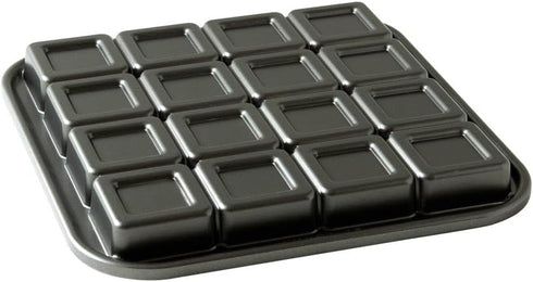 Nordic Ware Pro-Cast Brownie Bites Pan, 2", Graphite...