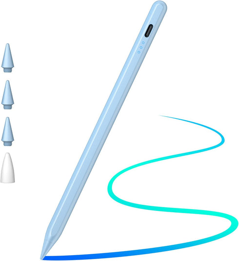 Cisteen Stylus Pen for iPad with Faster Charge,Tilt Sensor Compatible with Apple (2018-2024) iPad Pro 11/13 M4,iPad Air 11/13 M2,iPad Pro 11/12.9 ...