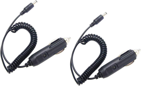 BAOFENG UV-5R Car Charger Cable DC 12-24V Charge Cable Car Travel for UV-82 UV-5R UV-9R DM-1801 UVb2 Plus BF-888S(2 Pack)...