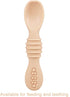PandaEar 7 Pack Baby Led Weaning Spoons| Silicone Baby Spoons Self Feeding Utensils, Toddler Infant Feeding Spoon First Stage...