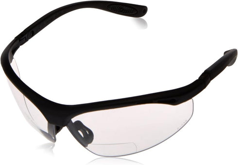 Radians CH1-130 Cheaters Nylon Frame Reading Safety Glasses with Clear 3.0 Lens...