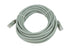 Monoprice Cat6 25ft Gray Patch Cable UTP 24AWG 550MHz Pure Bare Copper Snagless RJ45 Flexboot Series Ethernet Cable- Pack of 1...
