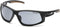 Carhartt Ironside Safety Glasses - Polybag Packaging, Black/Tan Frame, Gray Anti-Fog Lens...