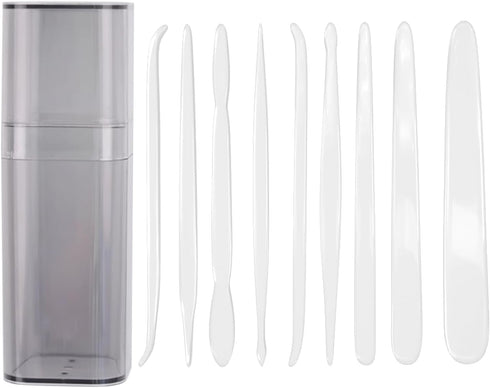 KALAIEN 9 Pack Pottery Sculpting Tools Polymer Modeling Clay Tools Kit, Modeling Dotting Tool for DIY Handicraft...