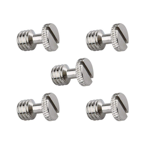 NICEYRIG 3/8 Inch Camera Quick Release Screw Tripod Screw Adapter Connecter DSLR Camera Rig Accessories- 5 Pack...