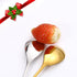 Christmas Reindeer Coffee Spoons Colored Stainless Steel Dessert Spoons Teaspoons for Stirring, Mixing, Sugar, Stir, Ice Cream, Cake...