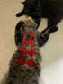 Pet Cat Bikini,Pure Handmade Cat Costume Funny Pet Clothes Small Dog Costumes Clothes(Pink, Large)...