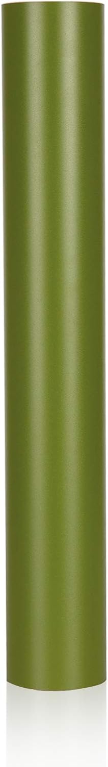 Gatichetta Self Adhesive Vinyl Craft Permanent Vinyl Roll 12" x 10ft for Cricut, Silhouette & Cameo,Matte Olive Green...